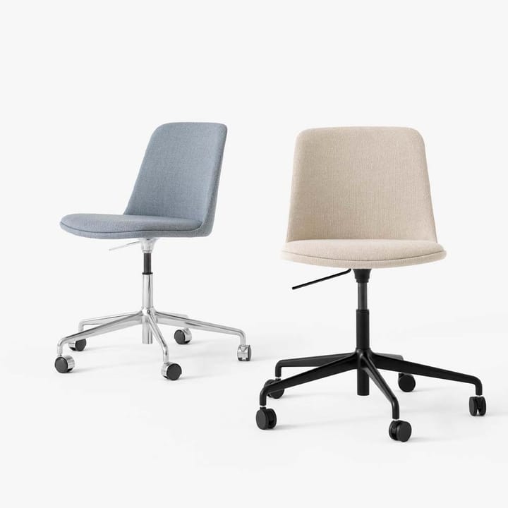 Rely HW31 bureaustoel, Hallingdal 753-zwart onderstel &Tradition