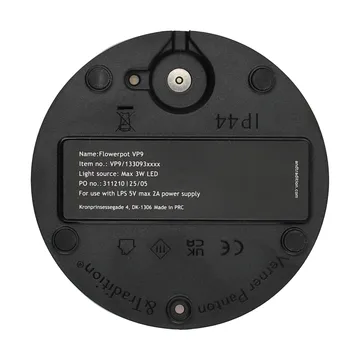 Reserveonderdeel Flowerpot VP9 draagbare tafellamp - Batterij vervangingsset - &Tradition
