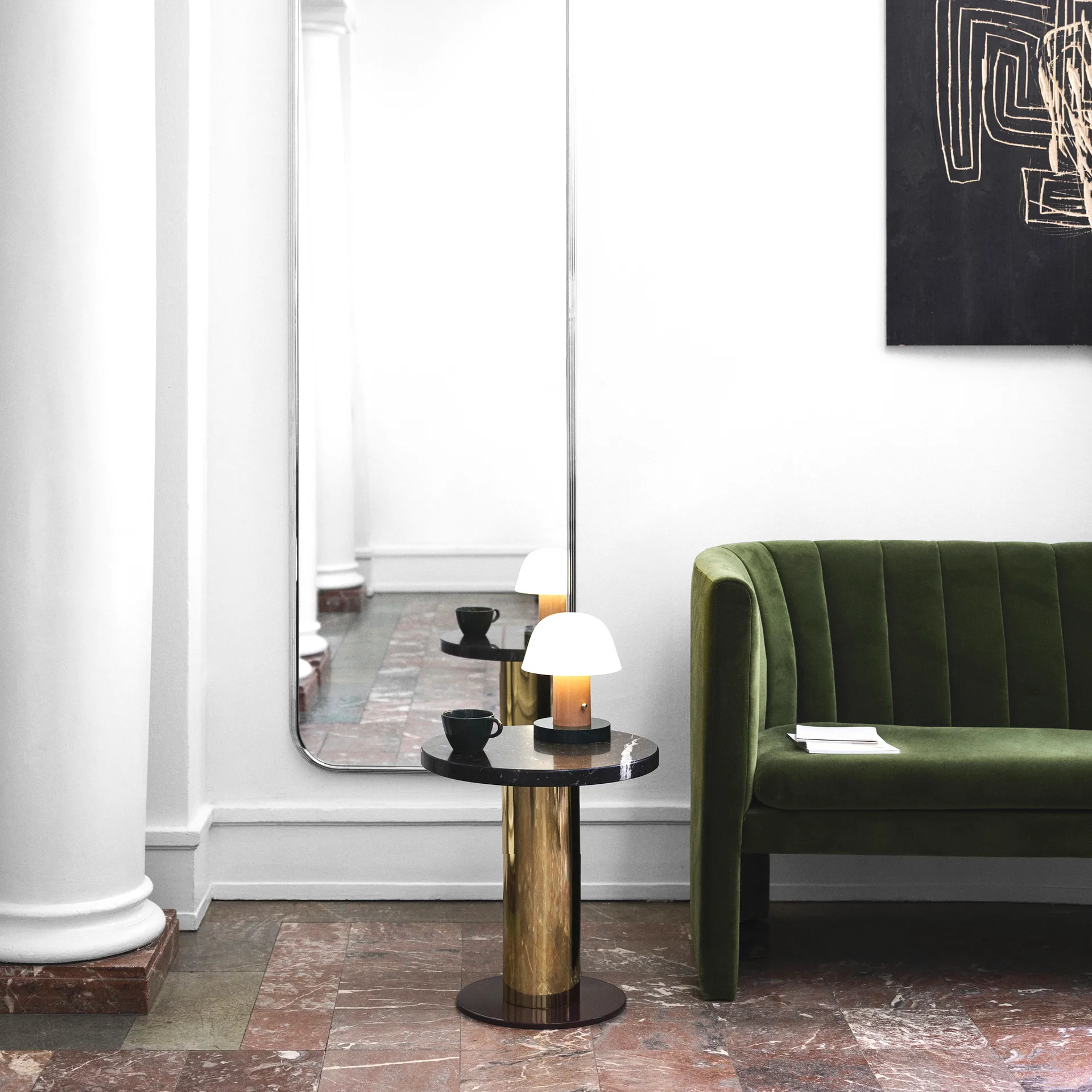 Setago JH27 tafellamp, Nude-forest &Tradition