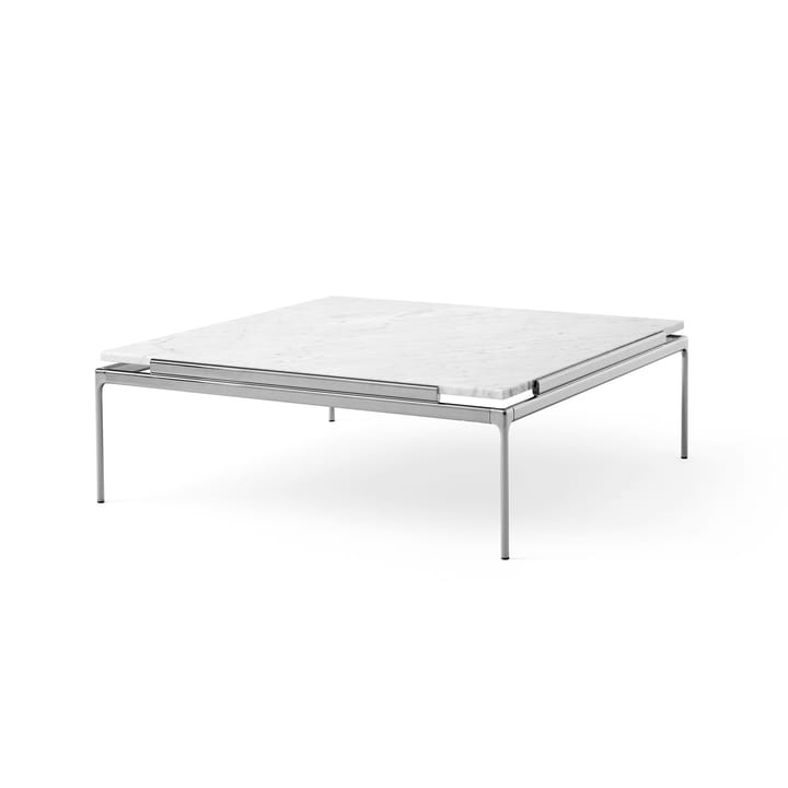 Sett LN13 salontafel - Bianco carrara-dark chrome - &Tradition