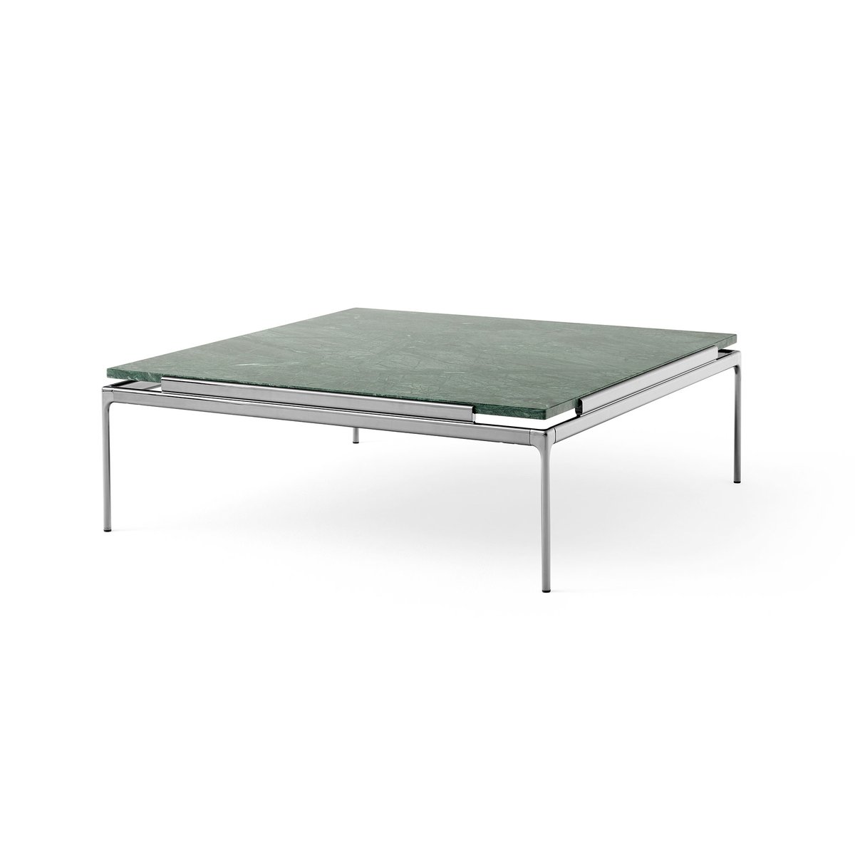 &Tradition Sett LN13 salontafel Verde guatemala-dark chrome