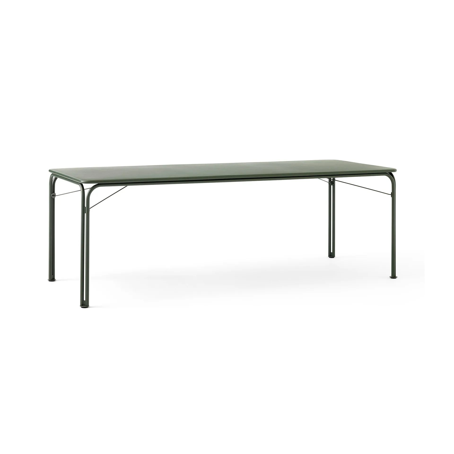 Thorvald Outdoor SC99 eettafel 220 cm, Bronze green &Tradition