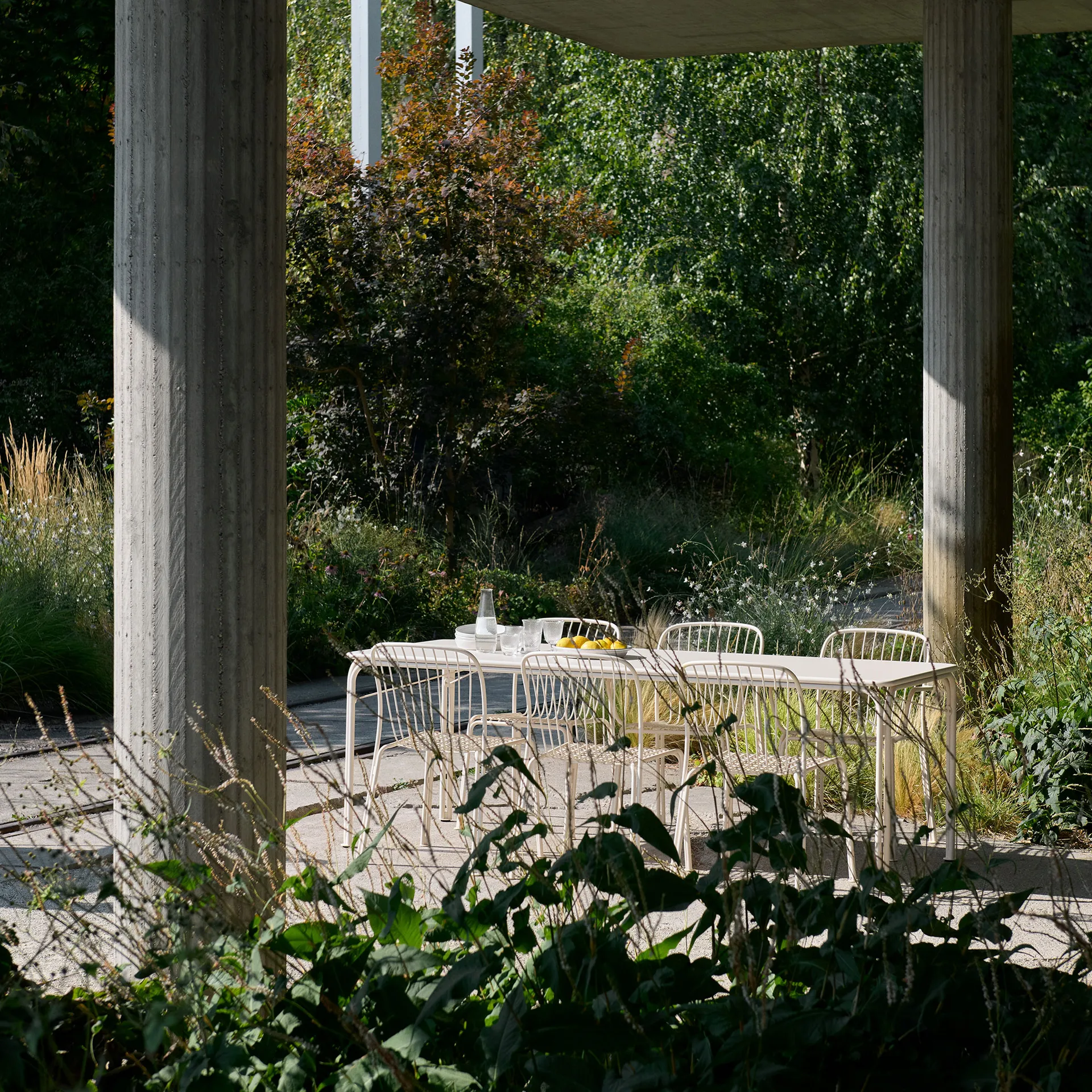 Thorvald Outdoor SC99 eettafel 220 cm, Ivory &Tradition