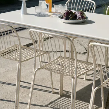 Thorvald Outdoor SC99 eettafel 220 cm - Ivory - &Tradition