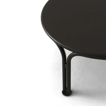 Thorvald SC108 salontafel - Warm black, Ø70 cm - &Tradition