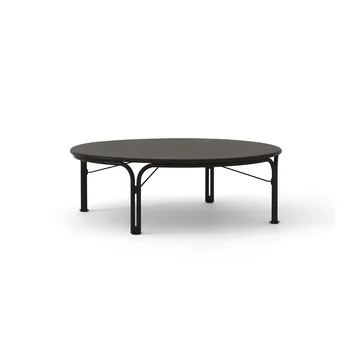 Thorvald SC109 salontafel - Warm black, Ø115 cm - &Tradition