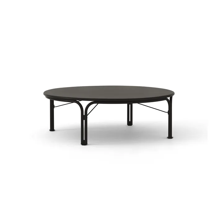 Thorvald SC109 salontafel - Warm black, Ø115 cm - &Tradition