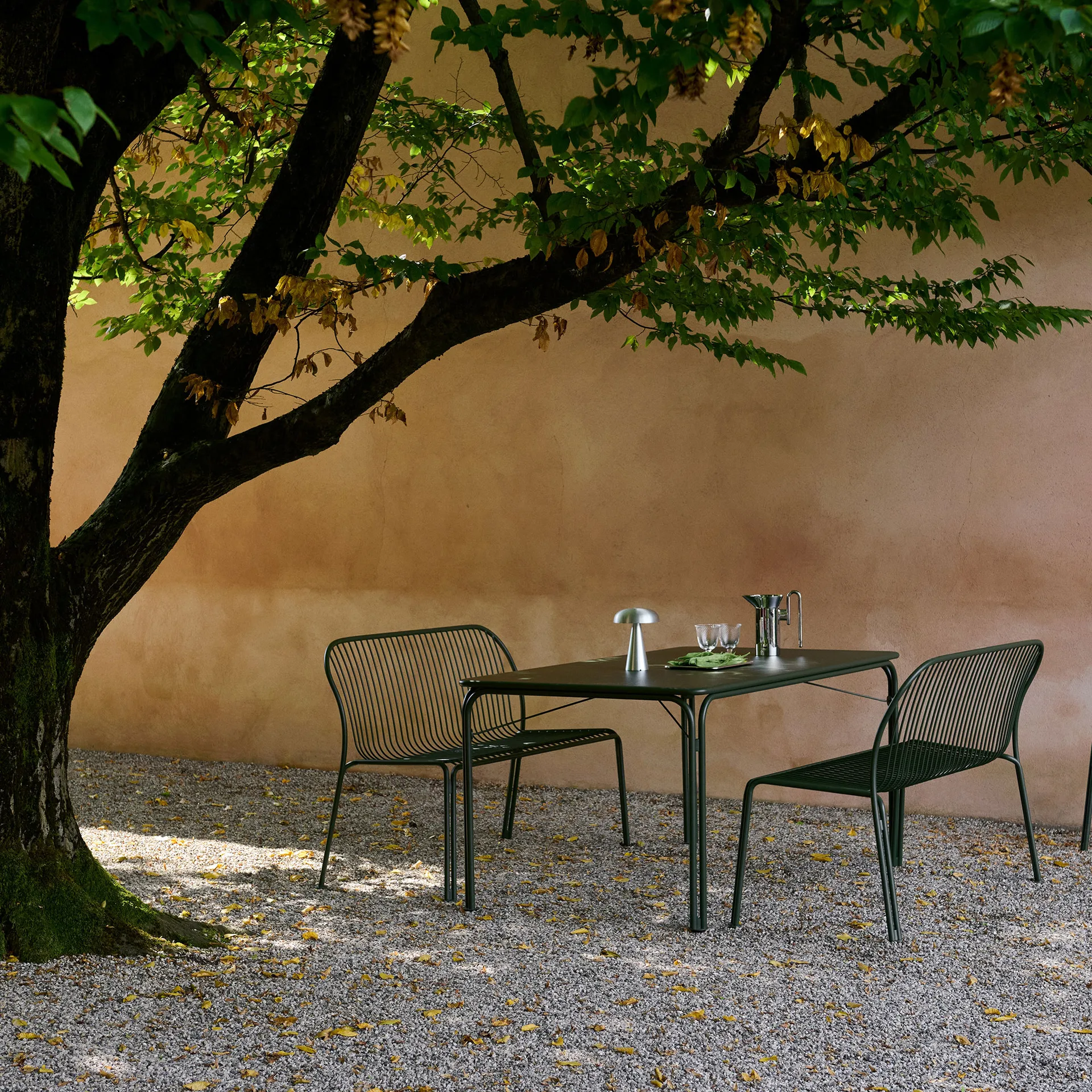 Thorvald SC111 bank, Bronze green, 129 cm &Tradition