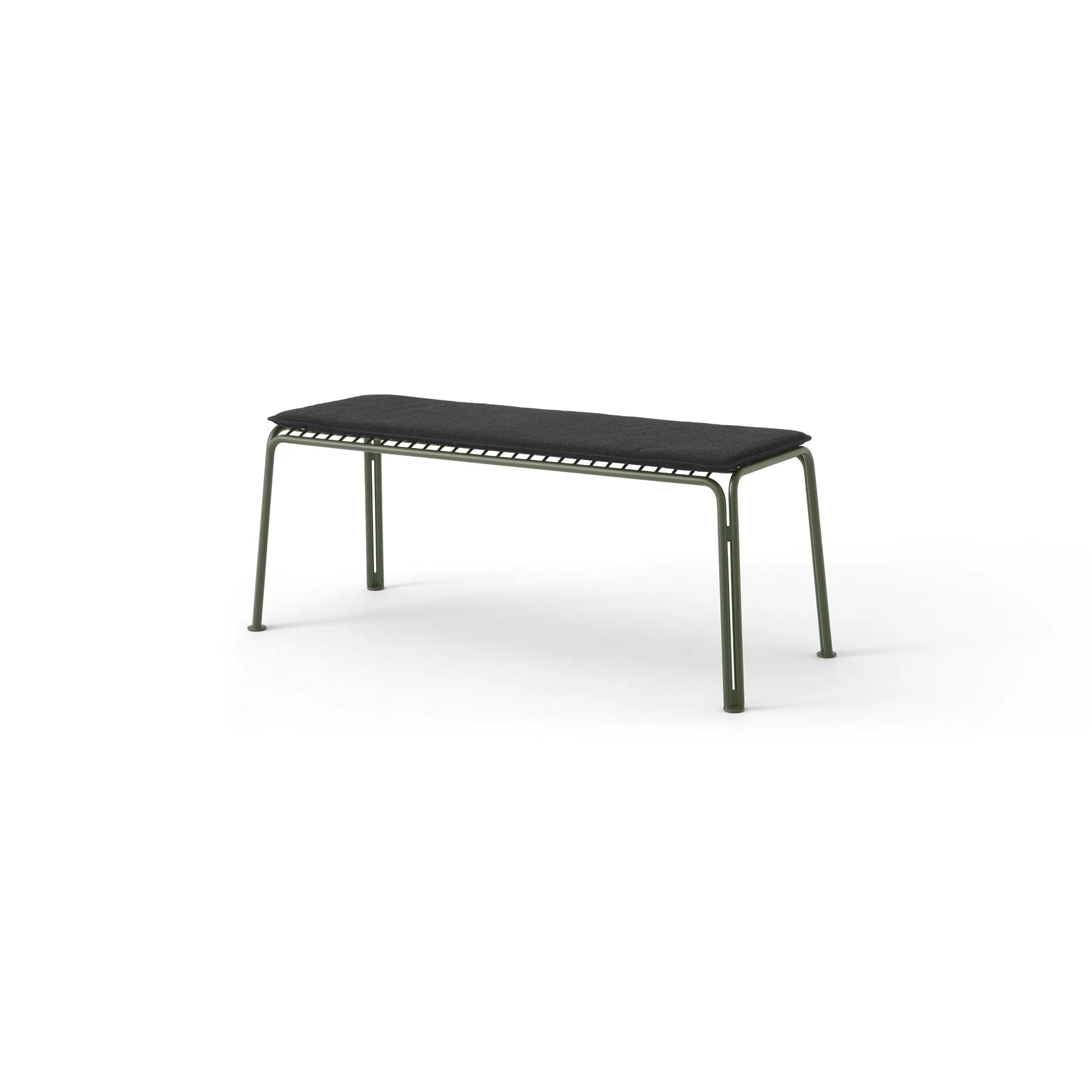 Thorvald SC112 bank, Bronze green, 125 cm &Tradition