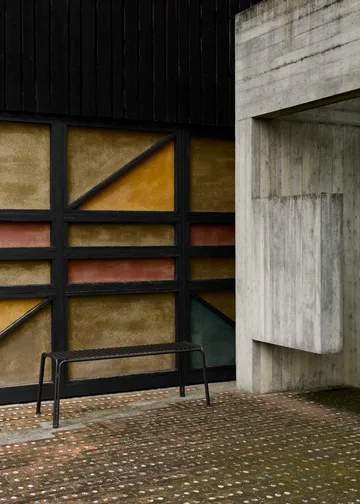 Thorvald SC112 bank - Warm black, 125 cm - &Tradition