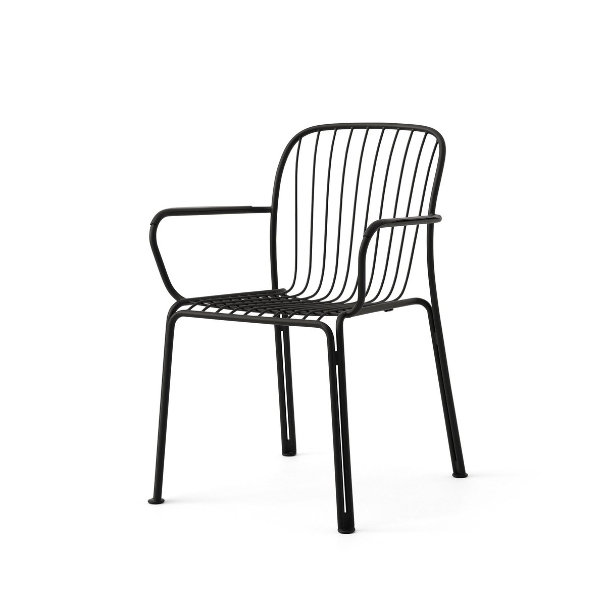 &Tradition Thorvald SC95 stoel Warm black | Scandinavisch Interieur | Tuinstoelen | Zwart