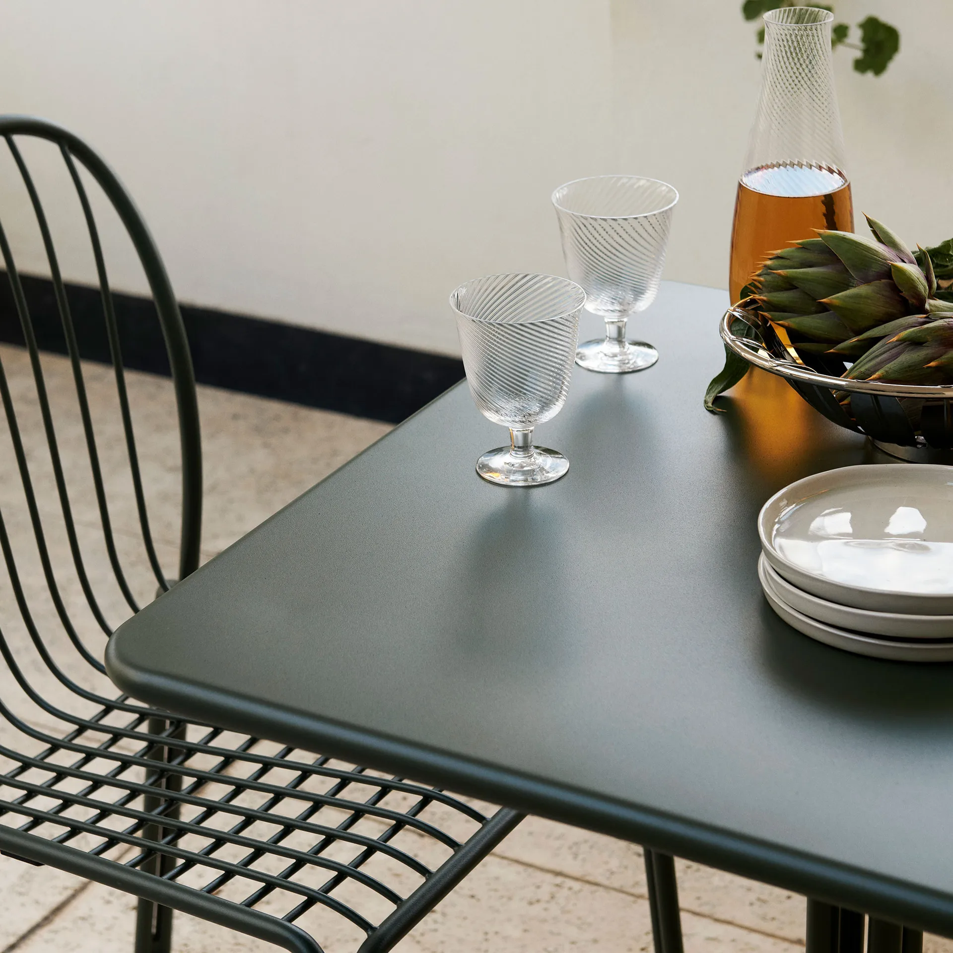 Thorvald SC97 koffietafel 70x70 cm, Bronze green &Tradition