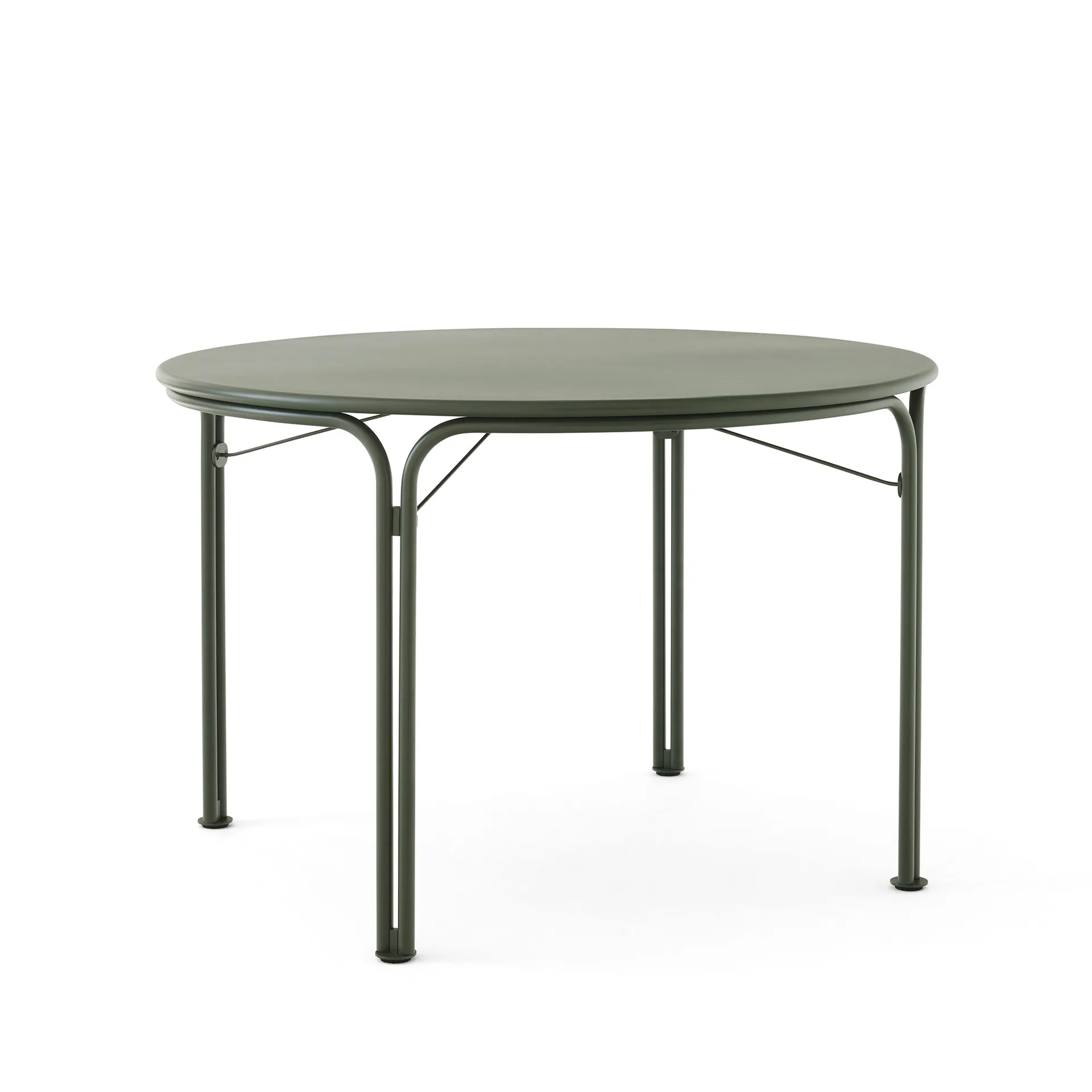Thorvald SC98 eettafel Ø115 cm, Bronze green &Tradition