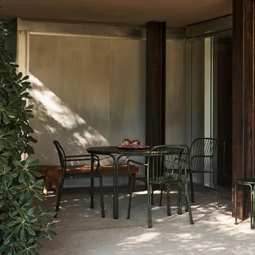 Thorvald SC98 eettafel Ø115 cm - Bronze green - &Tradition