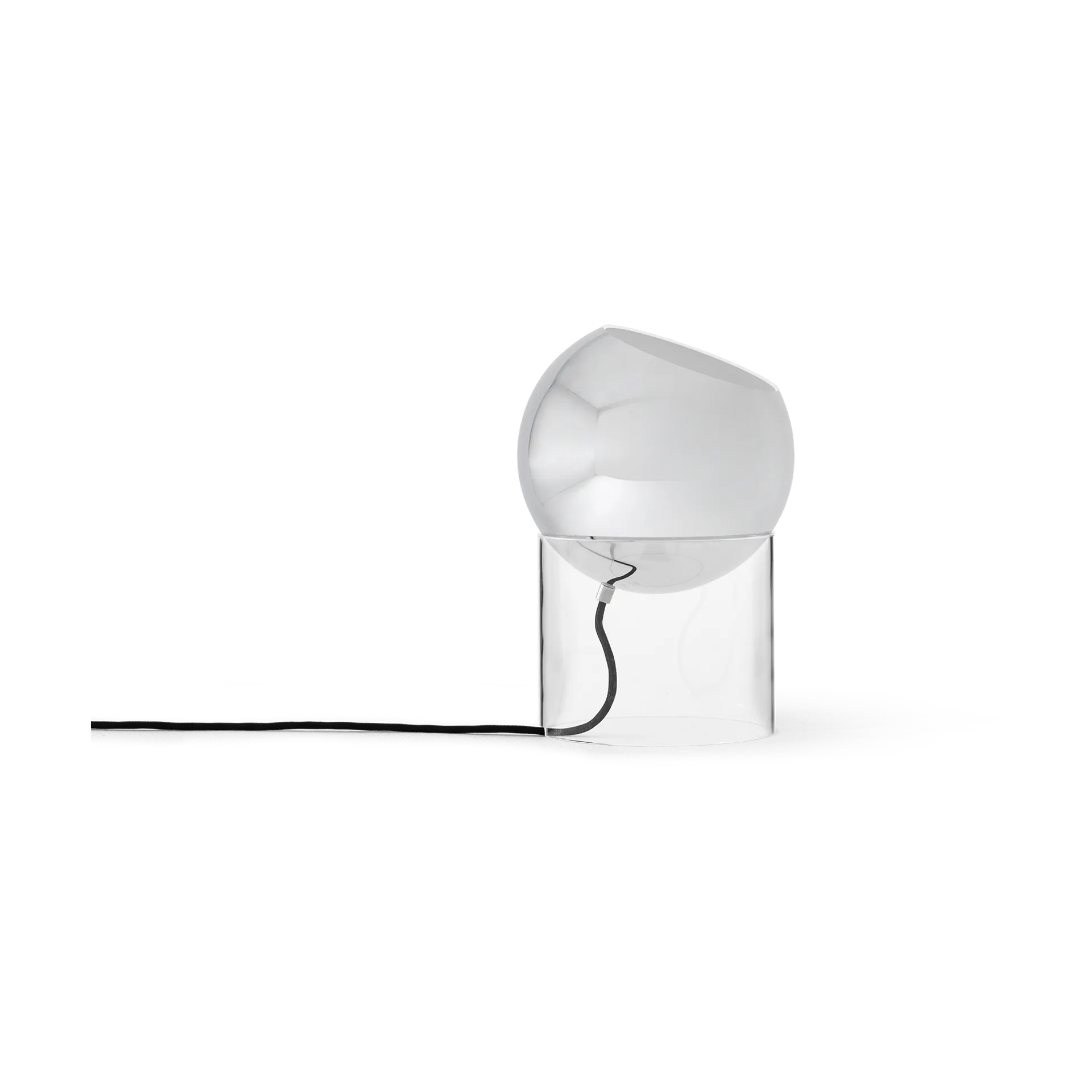 Topan VP13 tafellamp 31,5 cm, Clear-chrome plated &Tradition