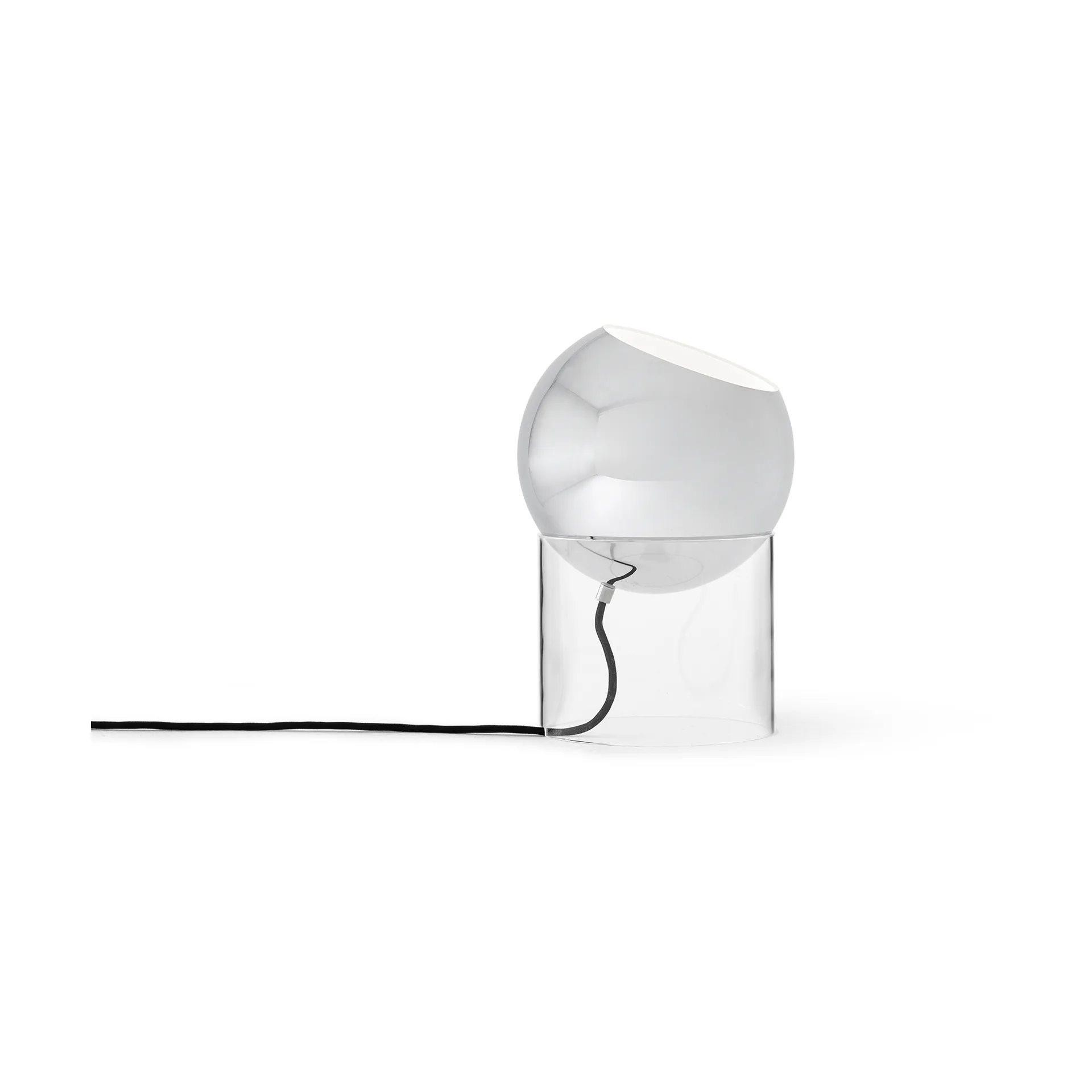 Topan VP13 tafellamp 31,5 cm, Clear-chrome plated &Tradition