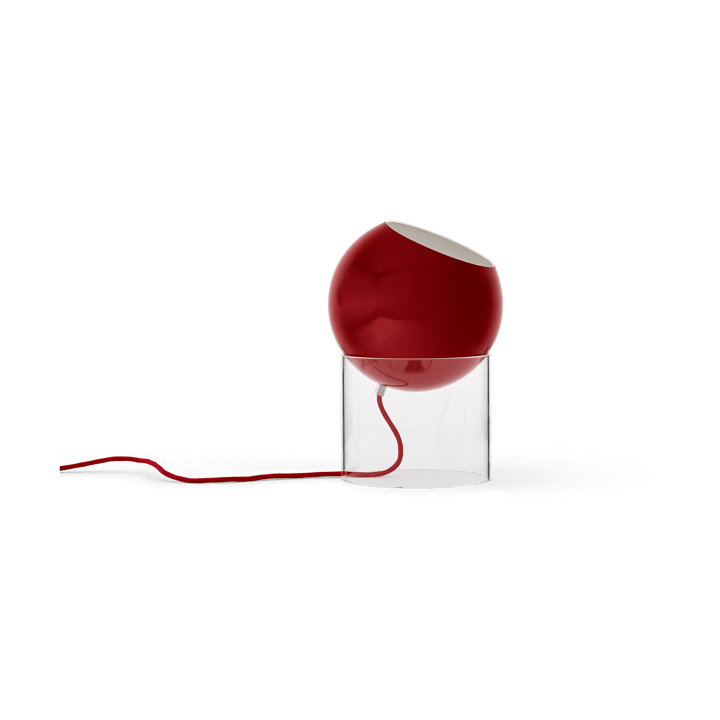 Topan VP13 tafellamp 31,5 cm - Clear-vermilion red - &Tradition
