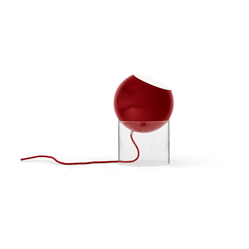 Topan VP13 tafellamp 31,5 cm - Clear-vermilion red - &Tradition