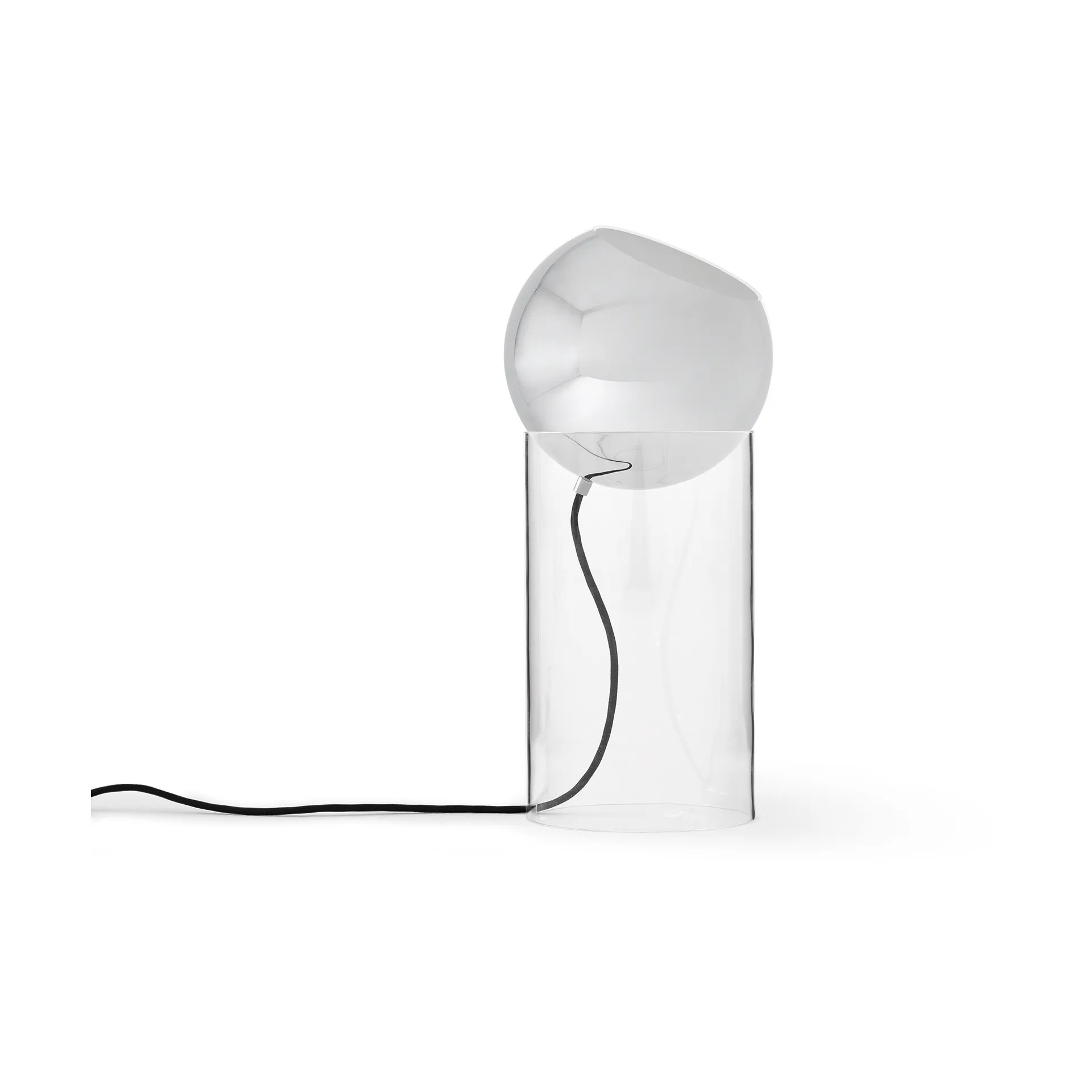 Topan VP14 vloerlamp 46,5 cm, Clear-chrome plated &Tradition