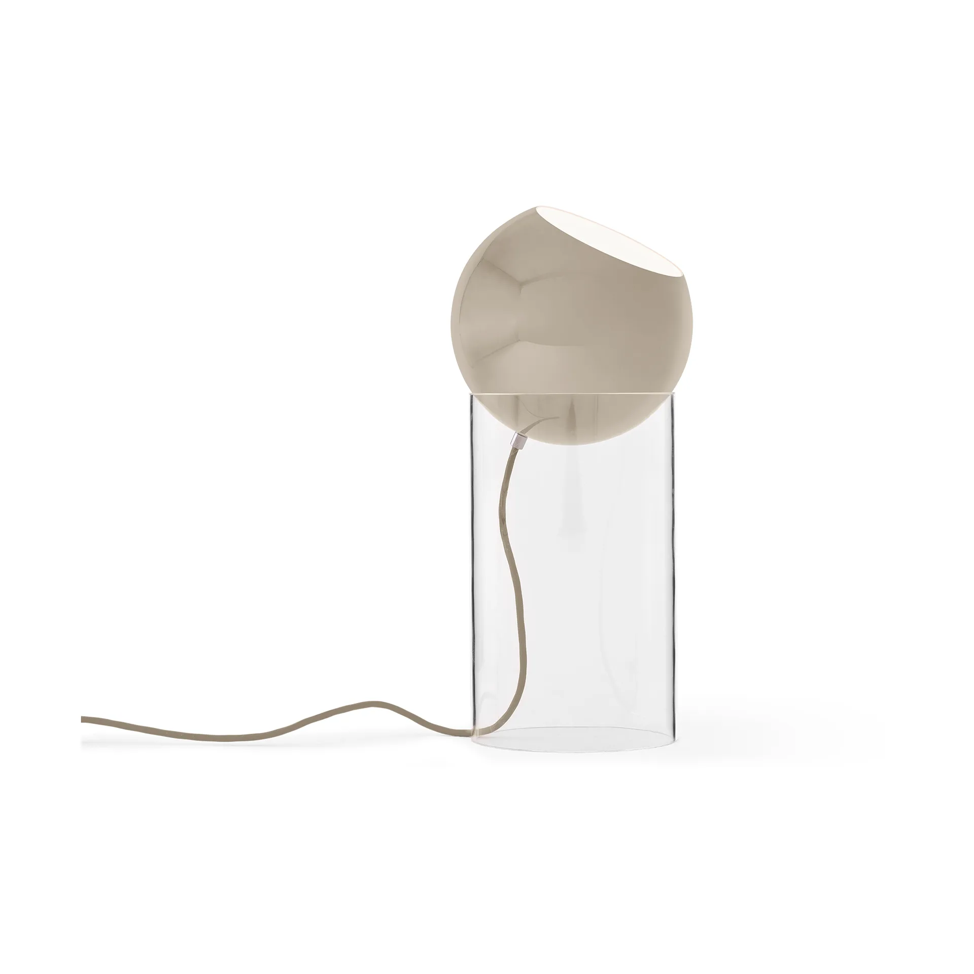 Topan VP14 vloerlamp 46,5 cm, Clear-grey beige &Tradition