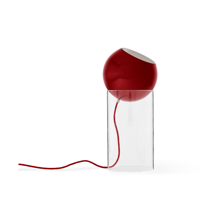 Topan VP14 vloerlamp 46,5 cm - Clear-vermilion red - &Tradition
