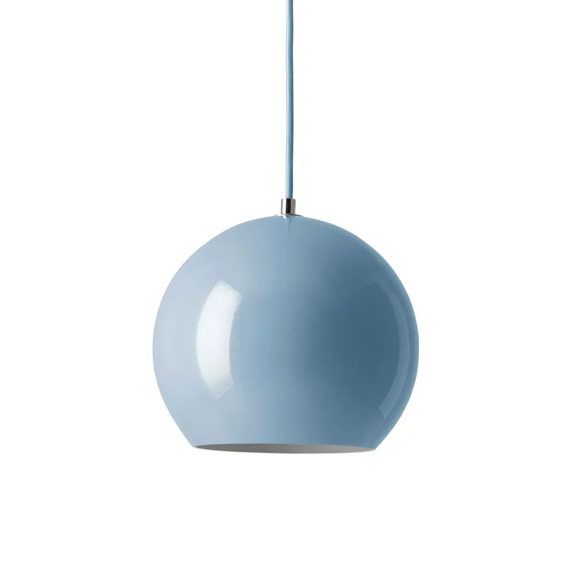 Topan VP6 lamp, Lichtblauw &Tradition