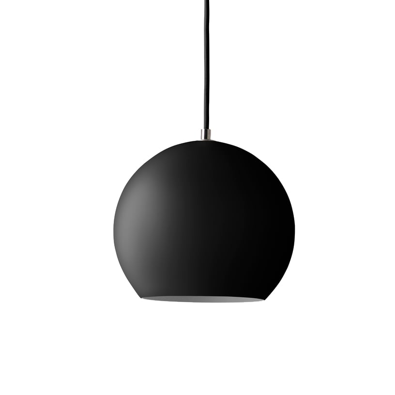 &Tradition Topan VP6 lamp Mat zwart | Scandinavisch Interieur | Hanglampen | Zwart