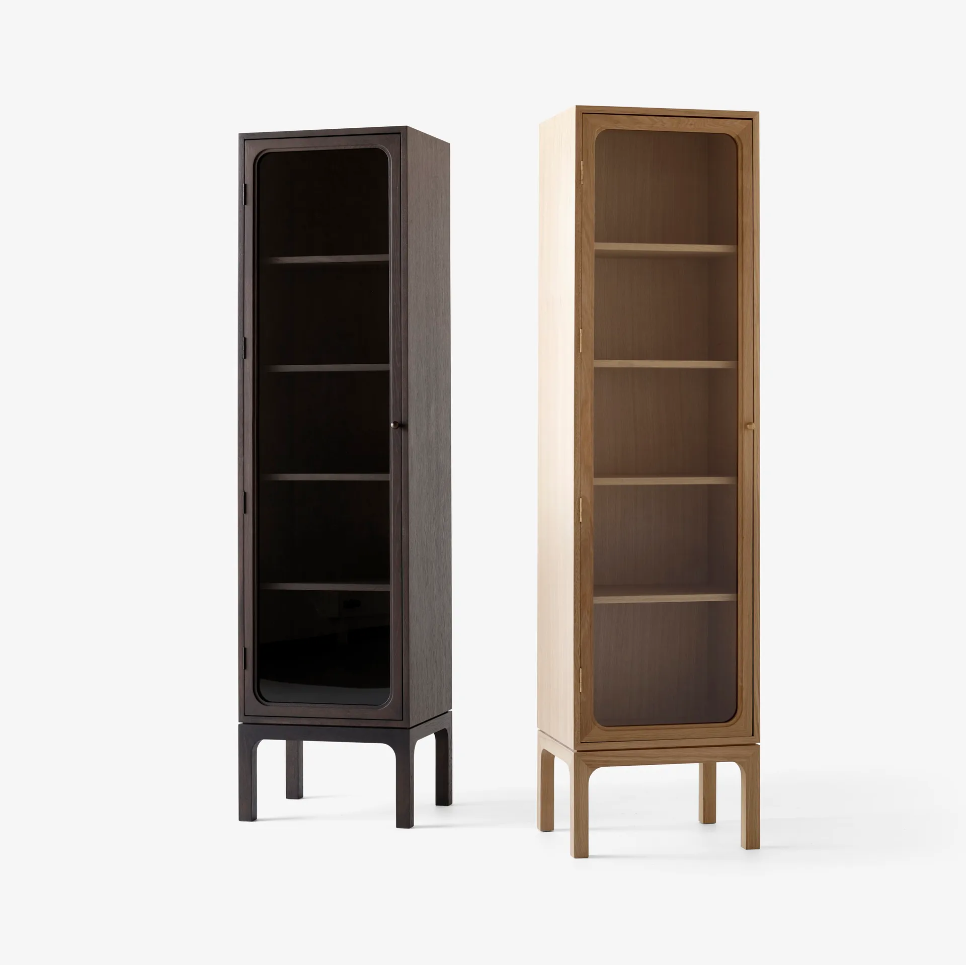 Trace SC87 vitrinekast 50x192x40 cm, Natural natural oak &Tradition