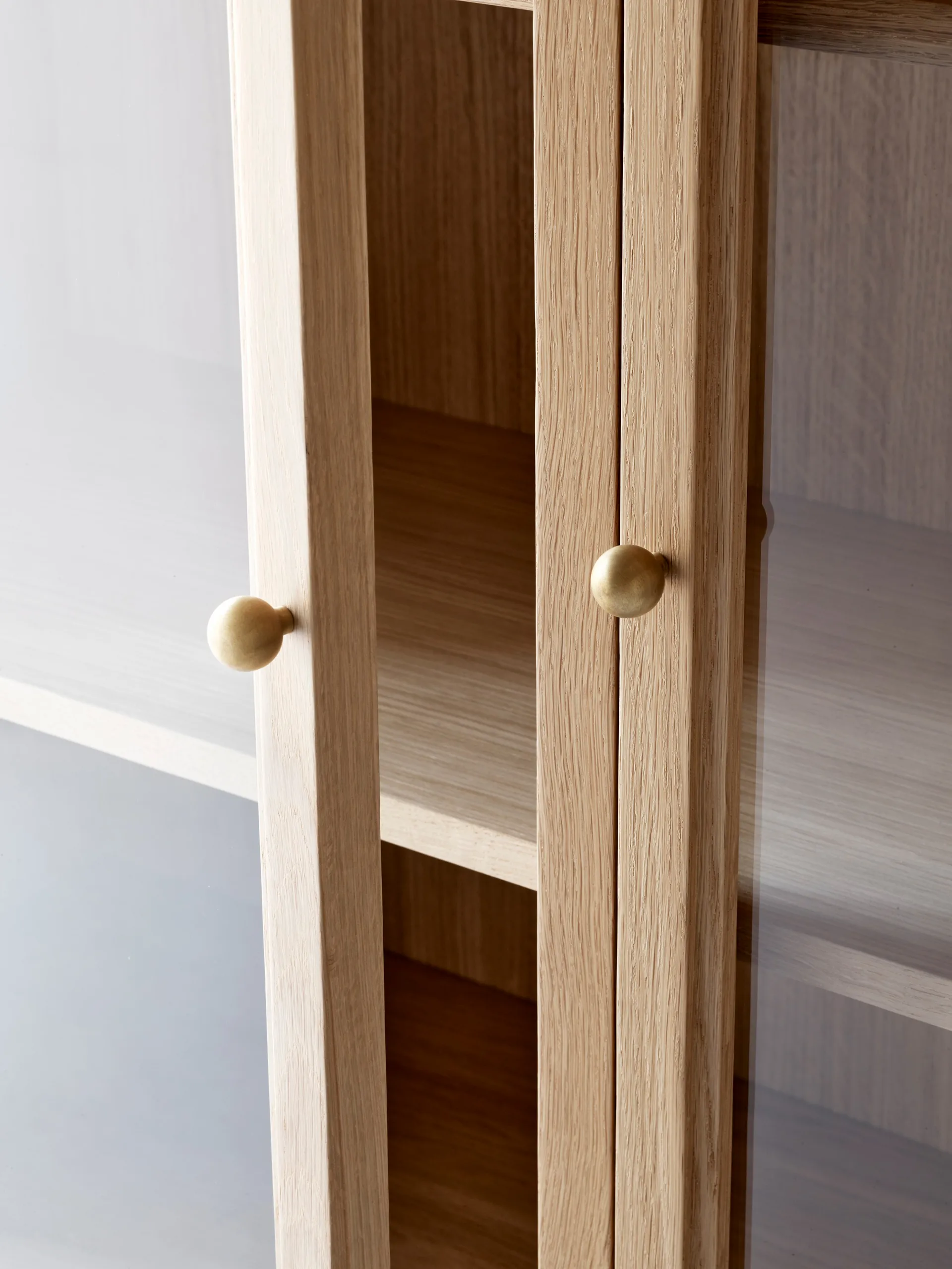 Trace SC88 vitrinekast 120x192x40 cm, Natural natural oak &Tradition