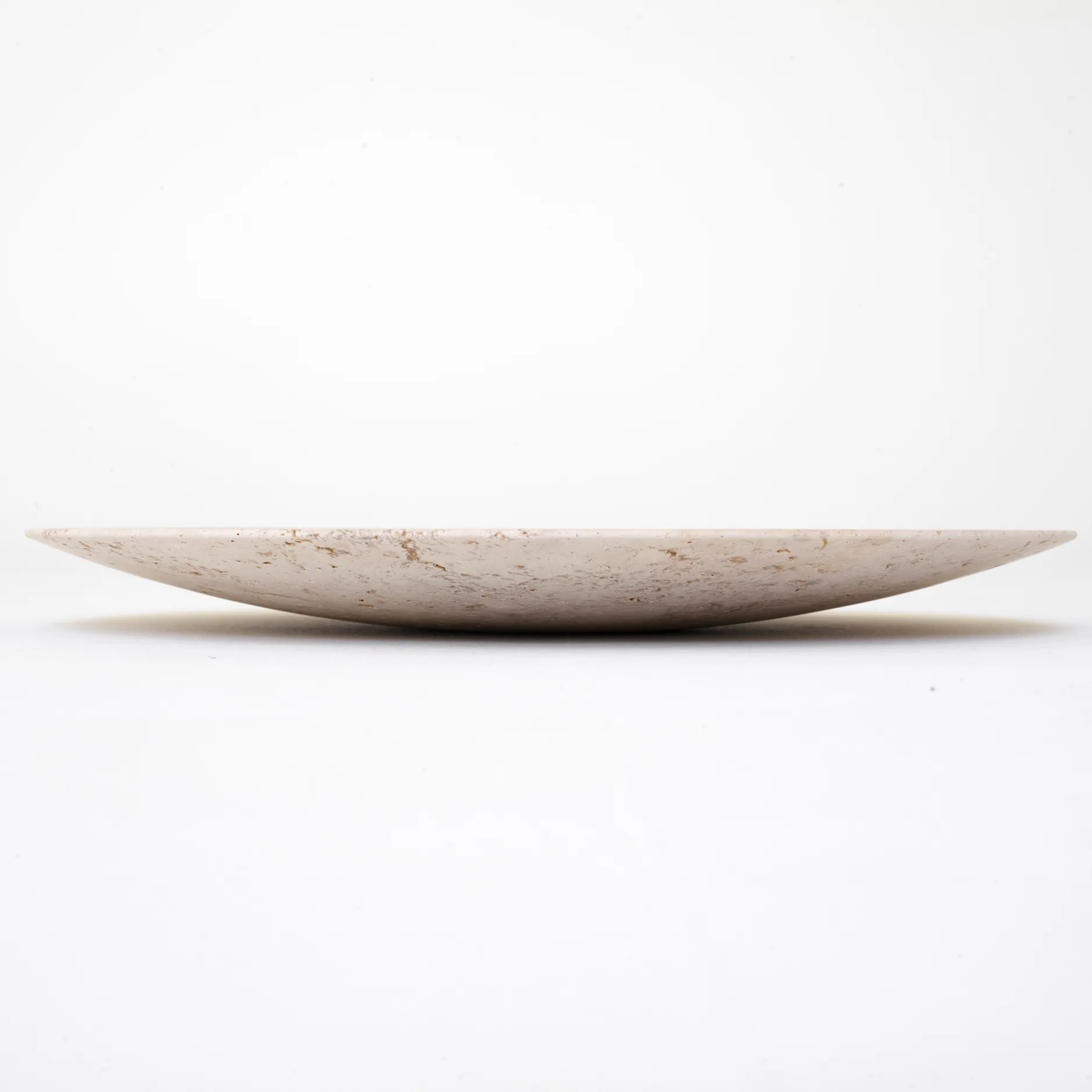 Travertine bord SC55, Ø50 cm &Tradition