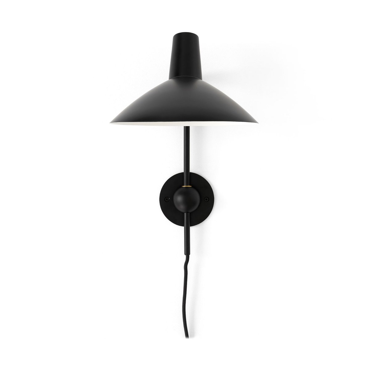&Tradition Tripod HM12 wandlamp Matt black | Scandinavisch Interieur | Wandlampen | Zwart