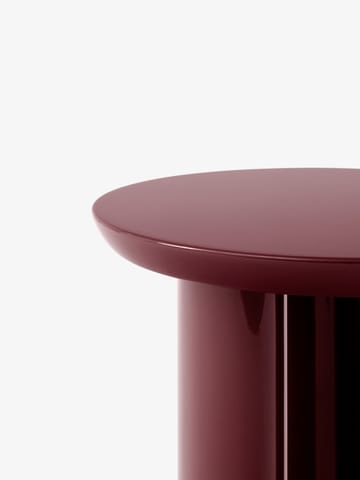 Tung JA3 bijzettafel - burgundy red - &Tradition