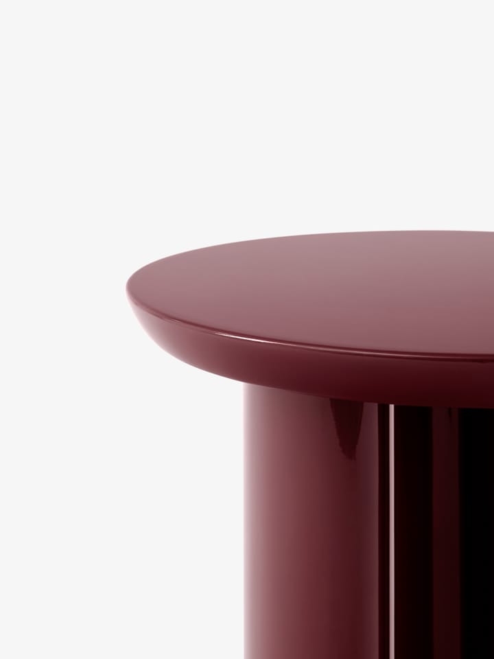 Tung JA3 bijzettafel, burgundy red &Tradition