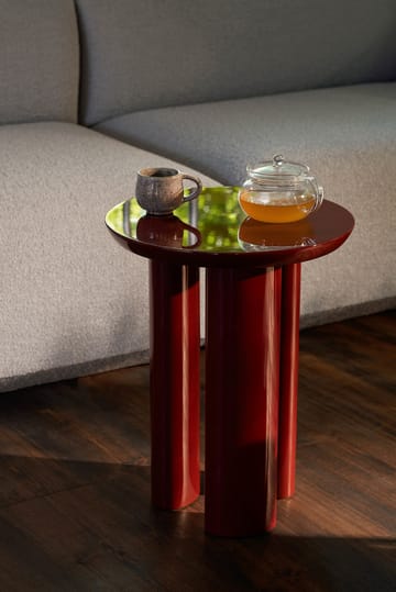 Tung JA3 bijzettafel - burgundy red - &Tradition