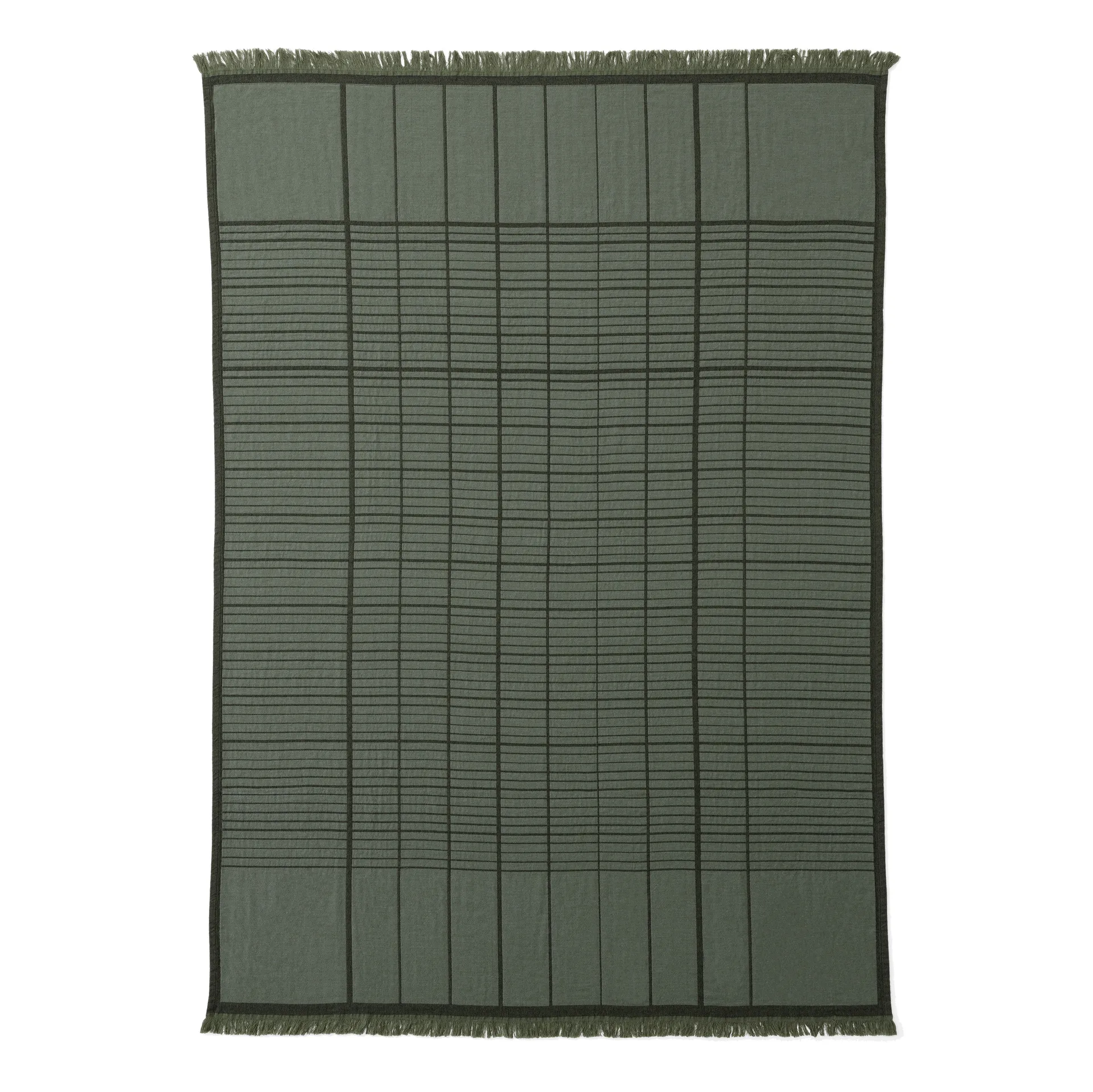 Untitled AP10 plaid 150x210 cm, Dark green &Tradition