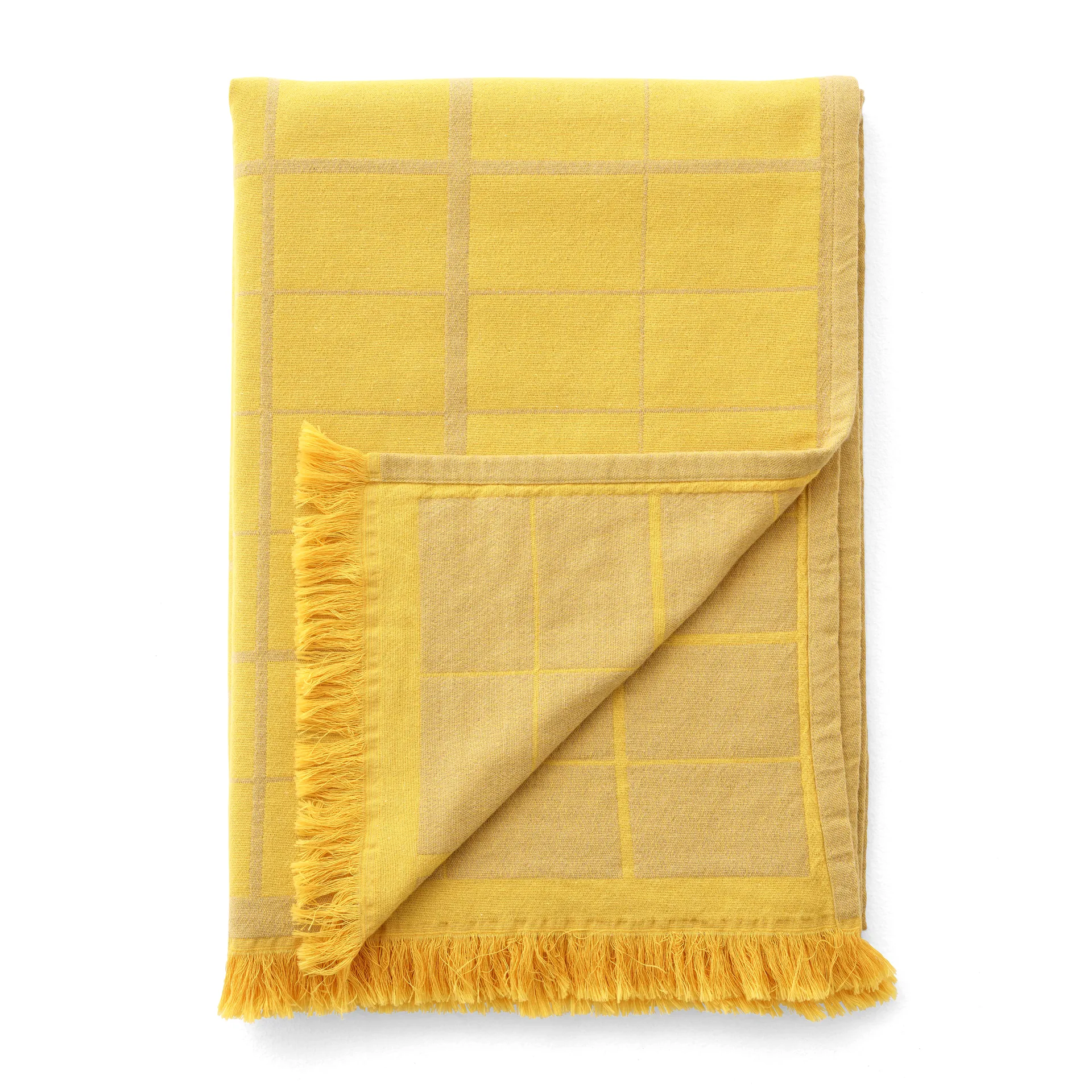 Untitled AP10 plaid 150x210 cm, Desert yellow &Tradition