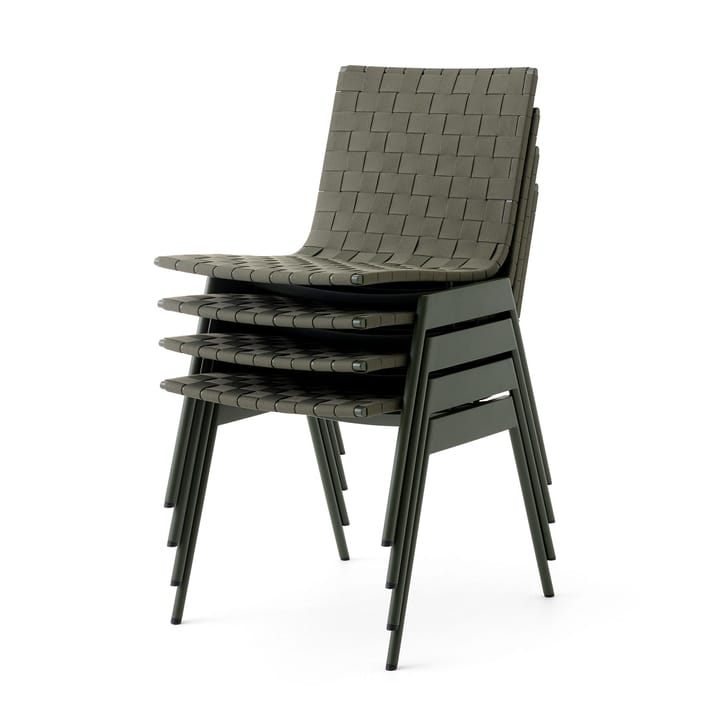 Ville Outdoor AV33 stoel, Bronze green &Tradition