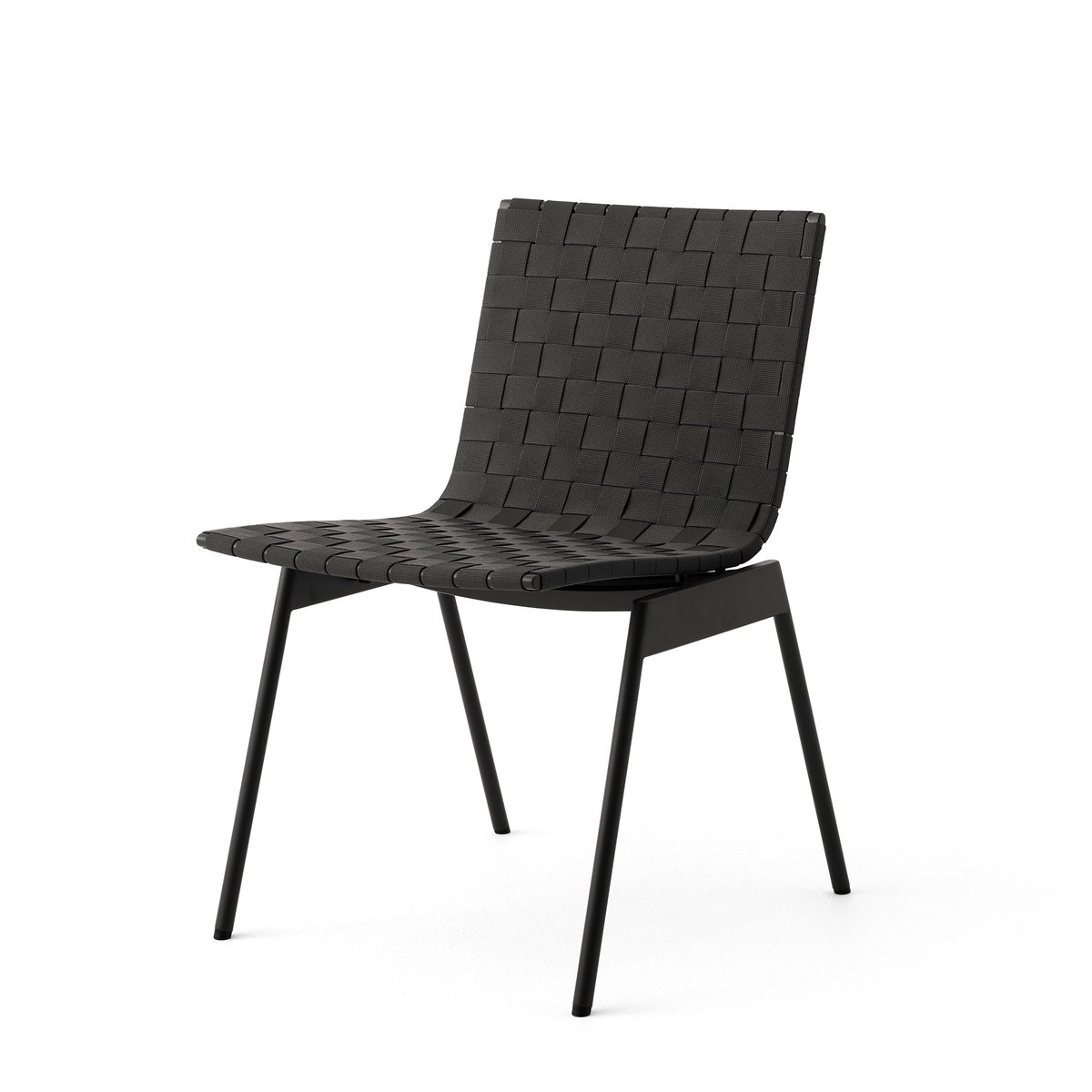 &Tradition Ville Outdoor AV33 stoel Warm black | Scandinavisch Interieur | Tuinstoelen | Zwart