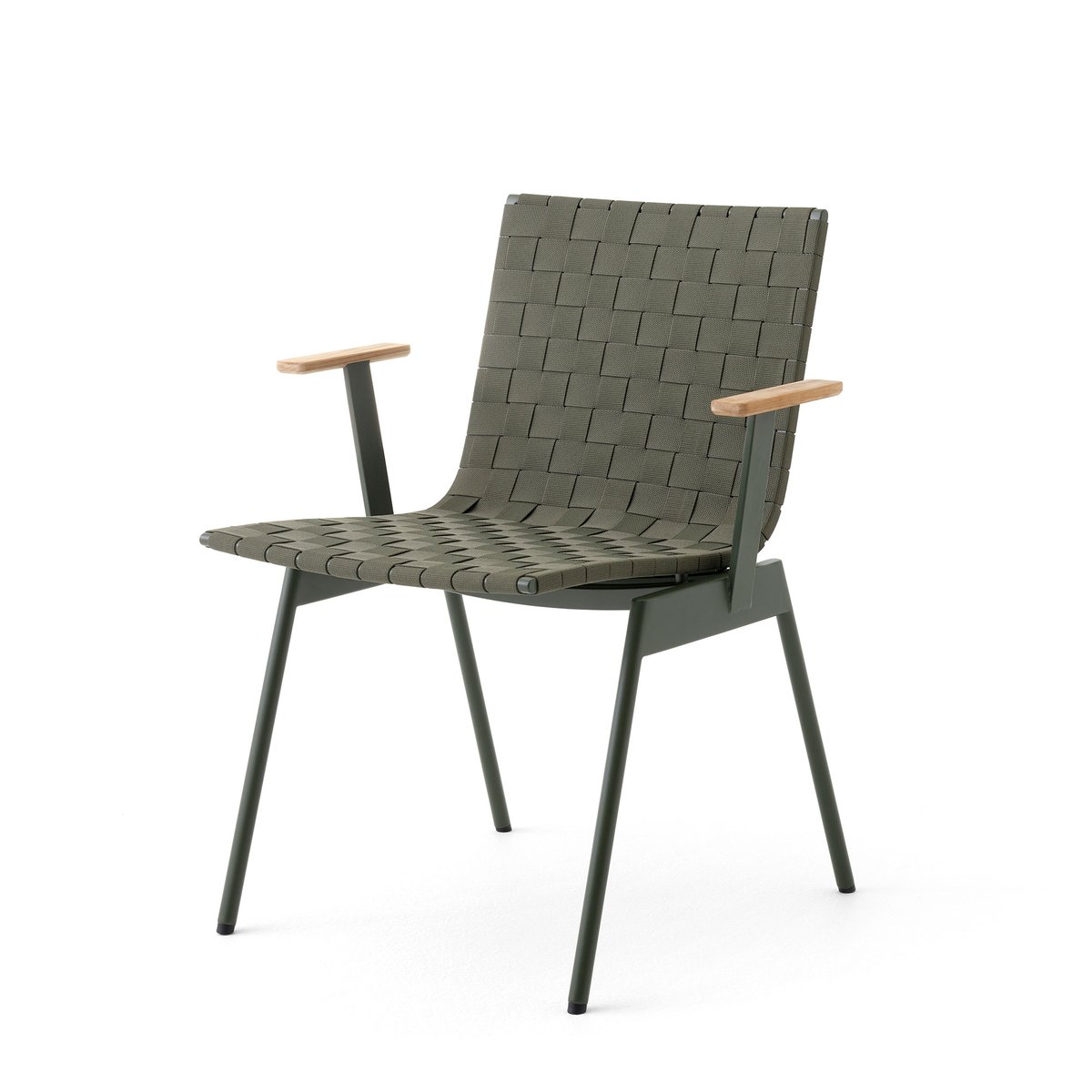 &Tradition Ville Outdoor AV34 stoel Bronze green | Scandinavisch Interieur | Tuinstoelen | Groen