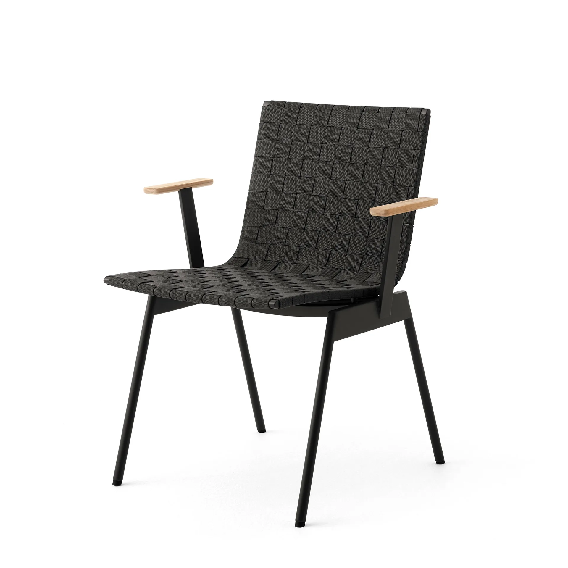 Ville Outdoor AV34 stoel, Warm black &Tradition