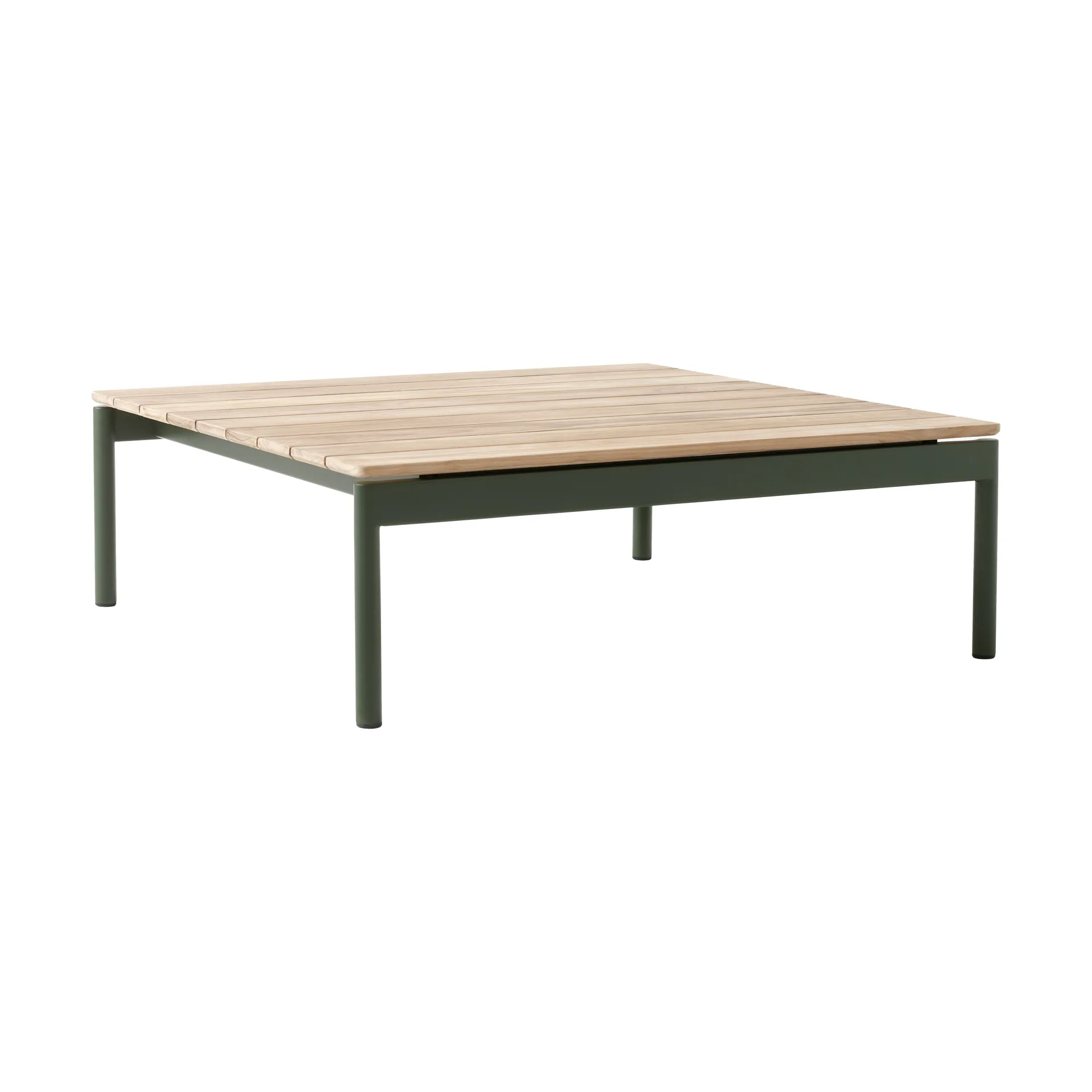 Ville Outdoor AV50 salontafel, Bronze green-teak &Tradition