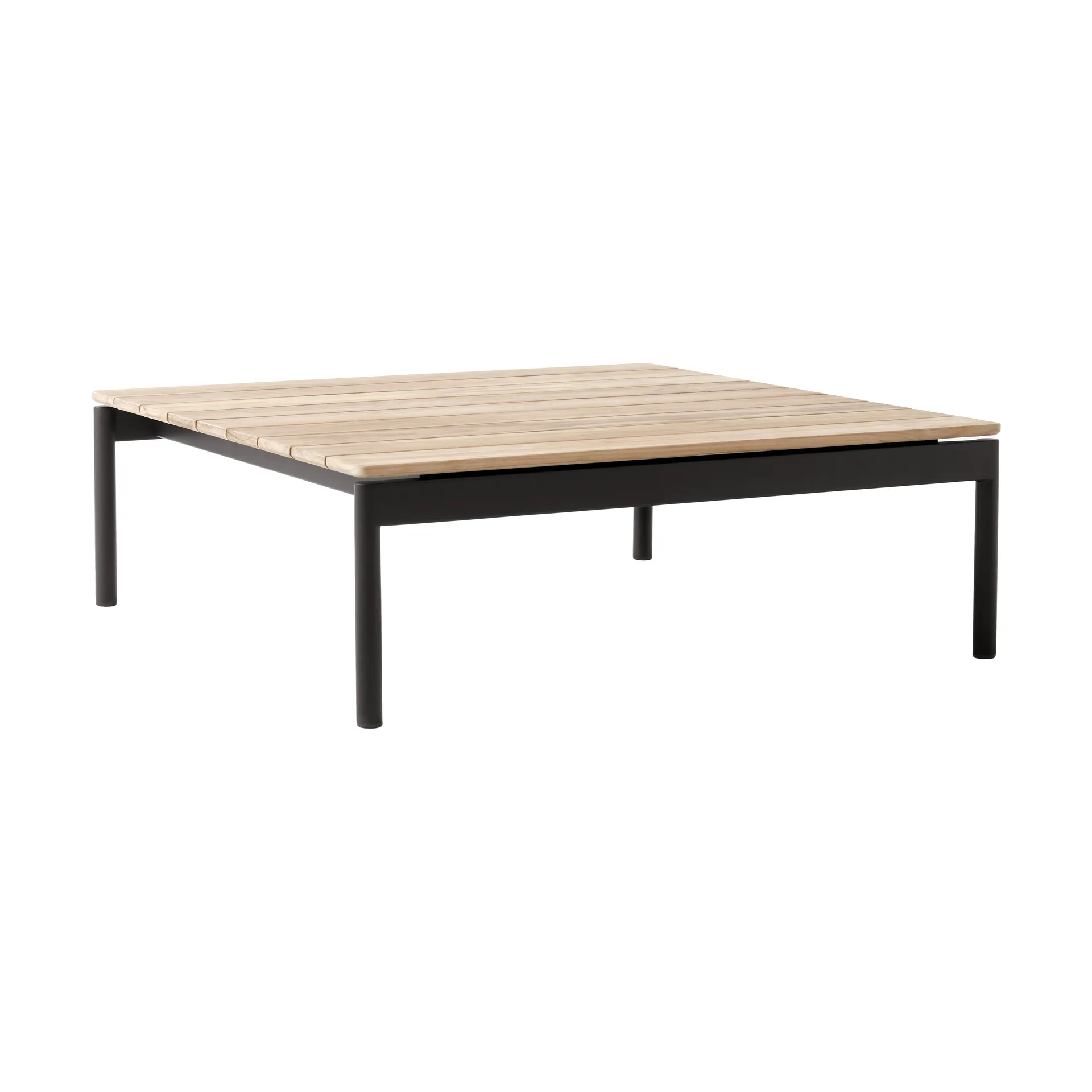 Ville Outdoor AV50 salontafel, Warm black-teak &Tradition