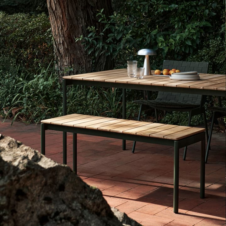 Wilde AV27 bank small 110x40 cm, Bronze green &Tradition