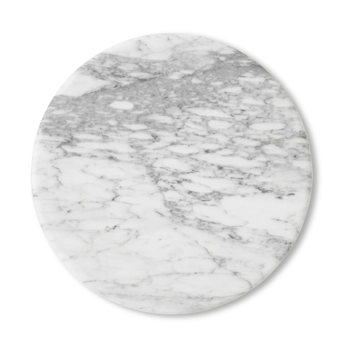Wire Stool VP11 bovenblad Ø38 cm, Marmer Bianco Carrara &Tradition