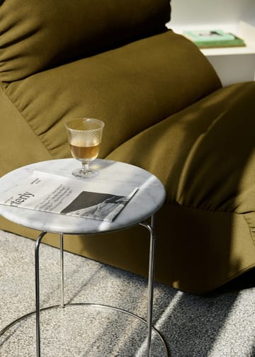 Wire Stool VP11 bovenblad Ø38 cm - Marmer Bianco Carrara - &Tradition