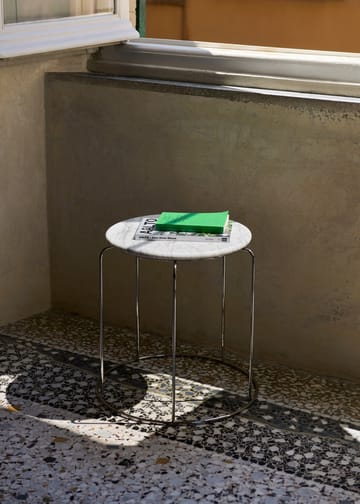 Wire Stool VP11 bovenblad Ø38 cm - Marmer Bianco Carrara - &Tradition