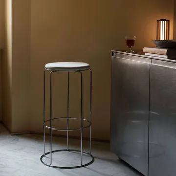Wire VP16 barkruk - Roestvrij staal, 75 cm - &Tradition