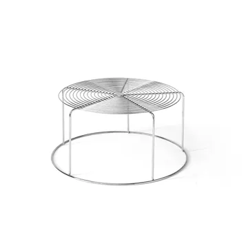 Wire VP17 salontafel - Roestvrij staal, Ø74x36 cm - &Tradition