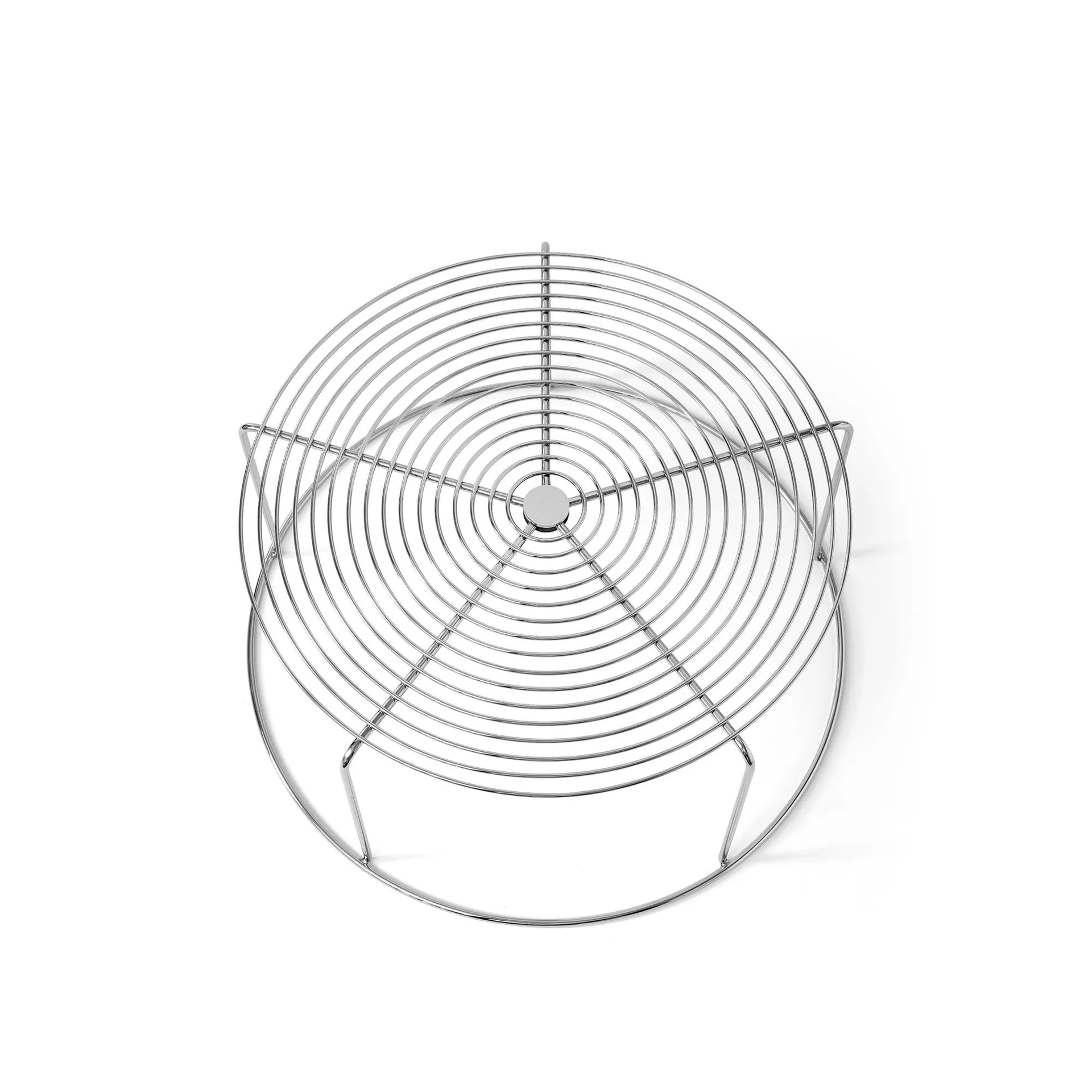 Wire VP17 salontafel, Roestvrij staal, Ø74x36 cm &Tradition