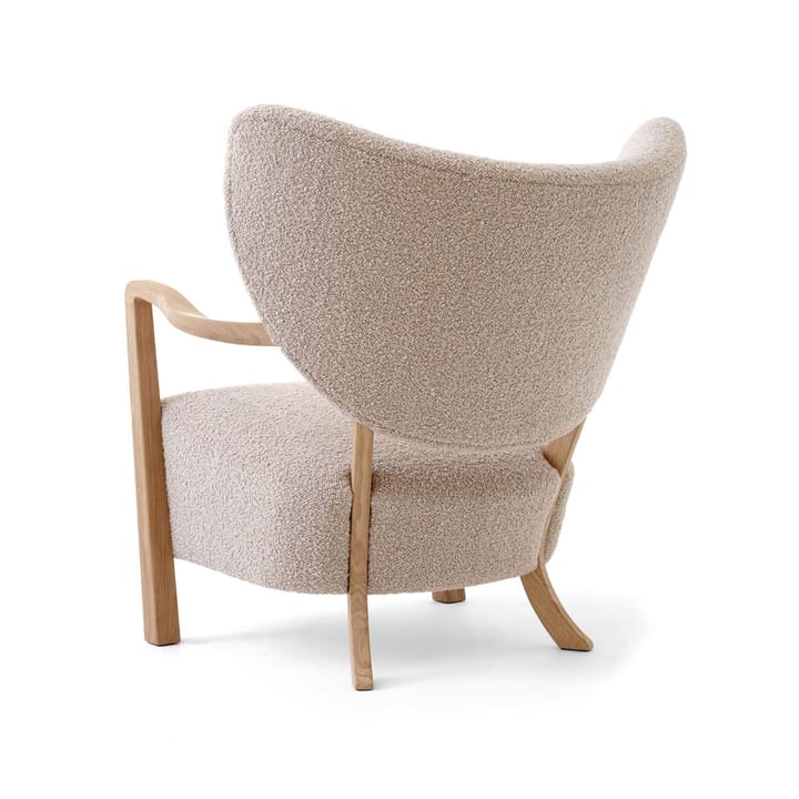 Wulff Lounge Chair ATD2 fauteuil, Geolied eikenhout-Karakorum &Tradition